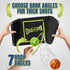 Mini Basketball Hoop for Adults & Kids, Indoor Portable Adjustable Set with Ball, Over The Door Hoop