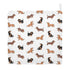 YETTASBIN 4 5 Pack Dachshund Dog Muslin Baby Hand Washcloths, Soft Cotton Bath Face Towel, Layers Extra Absorbent