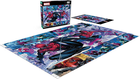 Buffalo Games 1500 Piece Jigsaw Puzzle - Marvel - The Clone Conspiracy - Perfect for Game Nights, 38.50 x 26.50