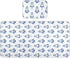 EtherSpher Blue Missiles Cooling Baby Crib Mattress 28" x 52" Absorbent Crib Bumper