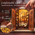 CUTEBEE Book Nook Kit - DIY Miniature House Kit for Adults, Teens, Beginners, Tiny House Library Model Decor (Bookshop
