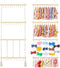 Dahey Headband Holder Bow Organizer for Girls Hair Bows Macrame Bow Holder