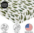 Sweet Jojo Designs Fitted Baby Crib Sheets (Green Woodland Tree) for Boys or Girls, Infant Nursery, Toddler Room