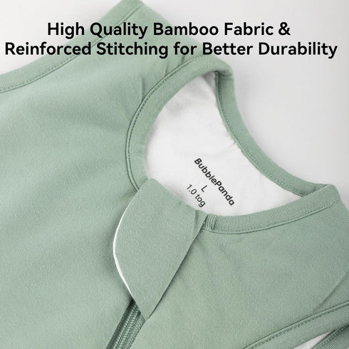 18-24 0.5 2t 2-Way 18 BubblePanda Rayon Made from Bamboo Sleep Sack Months Tog Soft Lightweight Toddler Sleep Sack