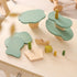 Pack 15 WOODEN TEETHER Wooden Tree Toy of Wood Forest Sensory Toys for Boys and Girls Educational Montessori Toys