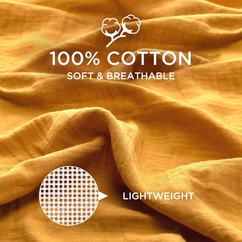 3 Pack 100% 43 35 inches, Muslin Swaddle Blankets for Newborn, Soft Cotton Baby Receiving Blanket, Swaddle Wrap Burp