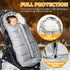 Orzbow Universal Footmuff for Stroller, Winter Warm Waterproof Bunting Bag for Toddler Sleeping