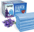 Baby Disposable Diaper Bags 400 Pack - Scented Lavender Odor Absorber Biodegradable