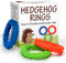 Pick A Toy Fidget Ring and Sensory Toy 3 Pack - Soft, Flexible Rubber Rings with Textured Spikes in Blue, Neon Green,