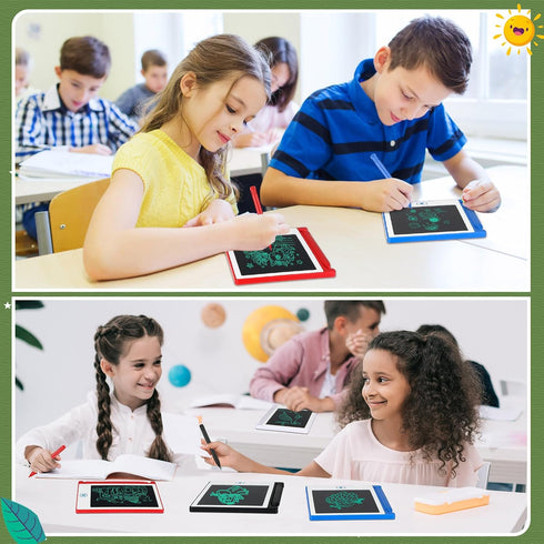 32 Pieces Mini LCD Writing Tablet, 4.5 Inch Educational Erasable Drawing Pad for Preschool Art Toys Birthday Favor