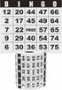 500 Bingo Cards | Bingo Sheets for Events, Customizable Book, Single or Multi Use for Daubers or Chips