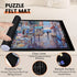 3000 2000 1500 1000 Jigsaw Puzzle Mat Roll Up - Pieces Puzzel Matte, Black Felt Roll-Up Puzzles Felt Save Mats Trays