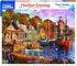 1000 24"x30" White Mountain Piece Jigsaw Puzzle Lighthouse Boats Waterside Puzzles with Large Pieces for Adults