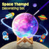 Paint Your Own Moon Lamp Kit, DIY 3D Space Moon Night Light, Art Supplies for Kids Ages 8-12, Birthday Gift