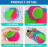 Bennol Toss and Catch Ball Game, Outdoor Toys for Kids with 2 Paddles, 2 Balls, Storage Bag for Outside Games