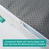 2 Pack Pack Pack 1.5 Inches, and Play Mattress Protector Cover Zipper, Compatible with Graco n Play & Dream On Me