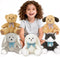 MaoGoLan 5 Pack Soft Stuffed Animals Bulk for Easter 13'' Cute Plush