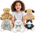 MaoGoLan 5 Pack Soft Stuffed Animals Bulk for Easter 13'' Cute Plush