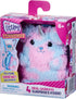 REAL LITTLES Plushie Pet Backpacks, Soft Fluffy Animal Micro Backpack with 4 Real Working Micro Stationery Surprises