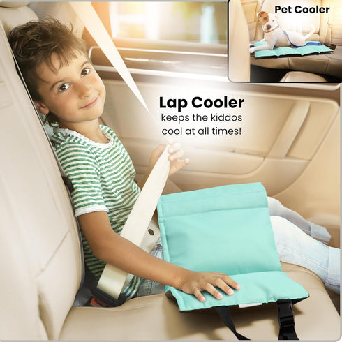 Pack Summer Car Seat Cooling Pad, Stroller Cooling Pad with Ice for Babies Toddler and Kids, Sun and Heat Cover