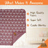 Dear Baby Gear Baby Car Seat Canopy - Infant Car Seat Cover with Snap Opening for Boys & Girls - 40x30"
