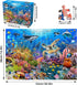 500 500 Piece Puzzles for Adults, Underwater World Jigsaw Puzzles Pieces Ocean Scene Challenging Puzzle