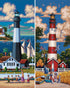 Dowdle Jigsaw Puzzle - Lighthouses South - 500 Piece