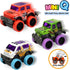 Neureyte 16 Pack Die-cast Mini Monster Truck for Boys and Girls,Pull Back Alloy Trucks Toy,Mini Pull Back Cars,Die-cast