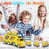 3 4 5 4 Pack Veslier Toddler Car Toys for Years Old Construction Transport Truck with Small Pull Back Construction