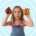 12 JOYIN Wooden Magnet Creativity Arts & Crafts Painting Kit for Kids, Decorate Your Own Painting Gift for Halloween