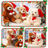 Aoriher 6 Pieces Bear Bulk Stuffed Animal, Baby Shower Plush Toys, Cute Bear Decorations for Sleeping and Playing