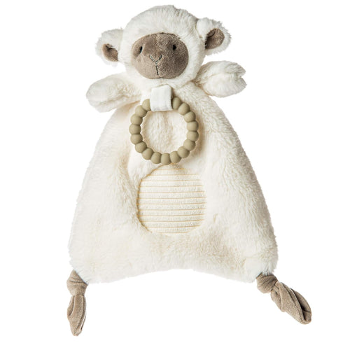 Mary Meyer Luxey Lamb Lovey Soft Toy - 12-Inches, White Lamb