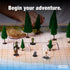Set 2 4 24x 36 Tidyboss d&d Starter | X Double Sides Terrains Game Grid Mat | DND Accessories Includes Dry Erase