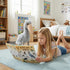 ZHONGXIN MADE 18.5inch Large Shoebill Plush Toy - Lifelike Stork Stuffed Animal, Cute Grey Shoebill Toy for Home