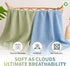 Varniya Lifestyles Pack 2) Muslin Swaddle Blanket Organic Cotton Baby Receiving Blanket Soft & Breathable Swaddle Wrap