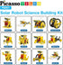 PicassoTiles STEM Kids Solar Powered Transformer Robot, 12-in-1 Educational Building Toy for Age 8+