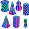 6 Pack Spiral Cone Fidget Toys 3D Printed Spiral Fidget Toys Impossible