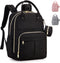 MOONBABY Diaper Bag Backpack, Baby Diaper Bags with Portable Changing Pad and