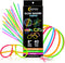 PartySticks Moondance Glow Sticks 40pk with 16 Glow in The Dark Party Favors and 24 Connectors for Decorations