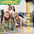 Blocks-100PCS Set, 3+ Annexfun Magnetic Military Building Blocks Kids Classroom Sensory Toy for Toddlers STEM Learning
