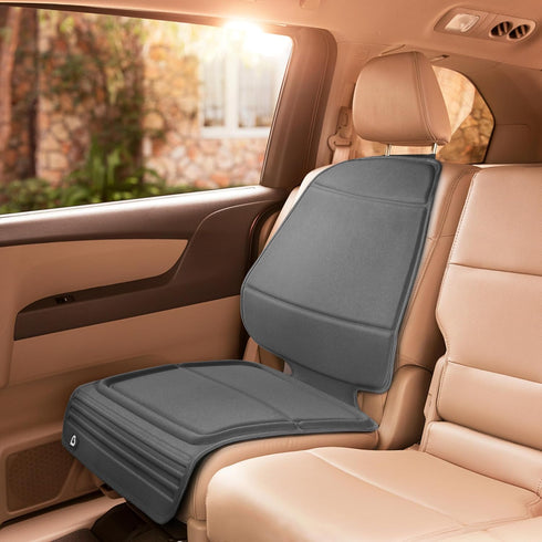 Munchkin Elite Seat Guardian Child Car Seat Protector, Dark Grey with Grime Guard Fabric