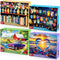 HYXCHQA 4-Pack 500 Piece Puzzles for Adults Jigsaw Puzzle 500 Pieces - Flowers