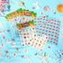 Liliful 35 Pcs Summer Bingo Games - 24 Players Beach Party Bingo Cards for Family & Classroom Activities