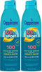 Coppertone SPORT KIDS Sunscreen Continuous Spray SPF 100 (5.5 Ounce) (Packaging may