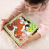 Melissa & Doug Farm Wooden Cube Puzzle - 6 Puzzles in 1 (16 pcs) - FSC Certified