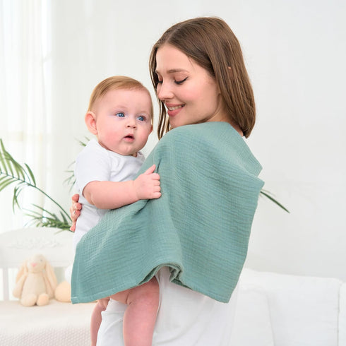 CottCare Girls,31 35,3-Pack Baby Muslin Swaddle Blanket for Boys and x Breathable and Skin-Friendly,Wrap Soft Silky