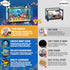Fish Tank Building Block, Lighting Aquarium Building Sets for Adults and Kids, Ocean Jellyfish, Dolphin, Turtle, Crab,
