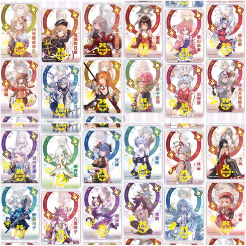 Tanha 151 Pcs Goddess Story TCG Booster Box 2 Yuan 2024/New (Flower Girl /HYSN02)