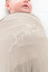 Ellie Sue 47 47, 139:14 Fearfully & Wonderfully Made Stretch Swaddle Blanket Soft Bamboo Blend Baby Swaddle, x Psalm