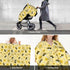 Yobvec Bee Baby Car Seat Canopy Cover Multi Use Nursing Cover for Mom Nursing Covers Newborn Bee Shower Gift